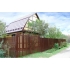 ГРАНД ЛАЙН Штакетник Круглый фигурный 0,45 Print Elite Golden Wood TwinColor ГРАНД ЛАЙН Штакетник Круглый фигурный 0,45 Print Elite Golden Wood TwinColor