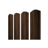 ГРАНД ЛАЙН Штакетник Круглый фигурный 0,45 Print Elite Chestnut Wood ГРАНД ЛАЙН Штакетник Круглый фигурный 0,45 Print Elite Chestnut Wood