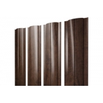 ГРАНД ЛАЙН Штакетник Круглый с прямым резом 0,45 Print-Double Elite Antique Wood