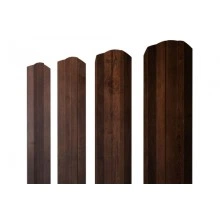 ГРАНД ЛАЙН Штакетник М-образный А фигурный 0,45 Print Premium Cherry Wood Fresh