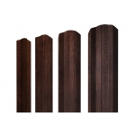 ГРАНД ЛАЙН Штакетник М-образный А фигурный 0,45 Print-Double Premium Cherry Wood Lite Fresh