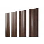 ГРАНД ЛАЙН Штакетник М-образный А с прямым резом 0,45 Print-Double Elite Antique Wood