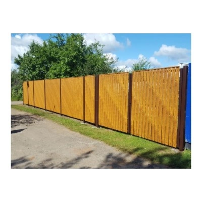 ГРАНД ЛАЙН Штакетник М-образный А с прямым резом 0,45 Print-Double Elite Golden Wood ГРАНД ЛАЙН Штакетник М-образный А с прямым резом 0,45 Print-Double Elite Golden Wood
