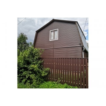 ГРАНД ЛАЙН Штакетник М-образный А с прямым резом 0,5 Satin Matt RAL 8017 шоколад ГРАНД ЛАЙН Штакетник М-образный А с прямым резом 0,5 Satin Matt RAL 8017 шоколад