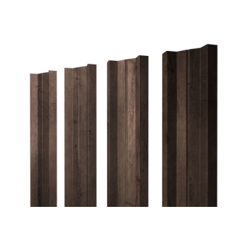 ГРАНД ЛАЙН Штакетник М-образный А с прямым резом 0,45 Print Premium Almond Wood Fresh ГРАНД ЛАЙН Штакетник М-образный А с прямым резом 0,45 Print Premium Almond Wood Fresh