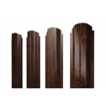 ГРАНД ЛАЙН Штакетник П-образный А фигурный 0,45 Print Elite Cherry Wood TwinColor
