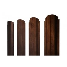 ГРАНД ЛАЙН Штакетник П-образный А фигурный 0,45 Print Premium Cherry Wood Fresh