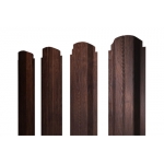 ГРАНД ЛАЙН Штакетник П-образный А фигурный 0,45 Print-Double Premium Cherry Wood Lite Fresh