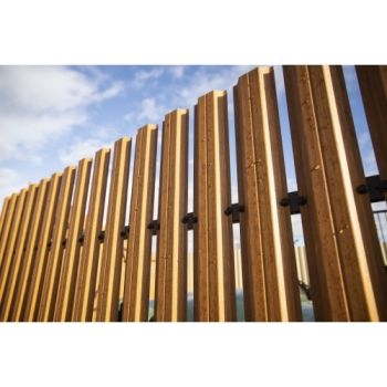 ГРАНД ЛАЙН Штакетник П-образный A с прямым резом 0,45 Print Premium Golden Wood ГРАНД ЛАЙН Штакетник П-образный A с прямым резом 0,45 Print Premium Golden Wood