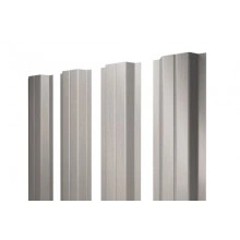 ГРАНД ЛАЙН Штакетник П-образный A с прямым резом 0,45 Print Elite Milky Wood TwinColor