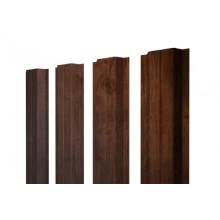 ГРАНД ЛАЙН Штакетник П-образный A с прямым резом 0,45 Print Premium Cherry Wood Fresh