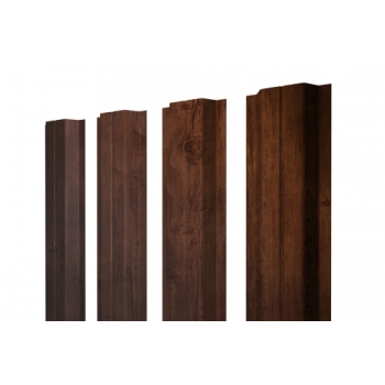 ГРАНД ЛАЙН Штакетник П-образный A с прямым резом 0,45 Print Premium Cherry Wood Fresh ГРАНД ЛАЙН Штакетник П-образный A с прямым резом 0,45 Print Premium Cherry Wood Fresh