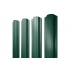 ГРАНД ЛАЙН Штакетник Прямоугольный фигурный 0,5 Satin RAL 6005 зеленый мох