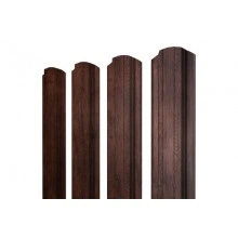 ГРАНД ЛАЙН Штакетник Прямоугольный фигурный 0,45 Print-Double Premium Cherry Wood Lite Fresh