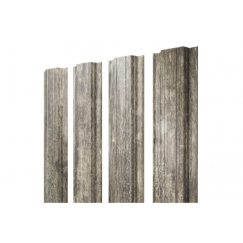 ГРАНД ЛАЙН Штакетник Прямоугольный с прямым резом 0,45 Print Elite Nordic Wood TwinColor ГРАНД ЛАЙН Штакетник Прямоугольный с прямым резом 0,45 Print Elite Nordic Wood TwinColor