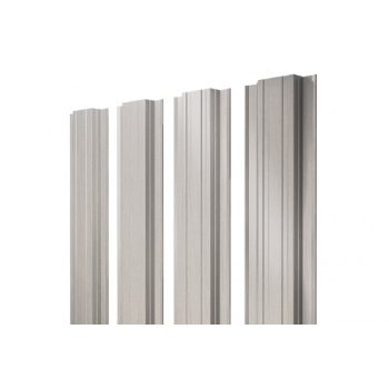 ГРАНД ЛАЙН Штакетник Прямоугольный с прямым резом 0,45 Print Elite Milky Wood TwinColor ГРАНД ЛАЙН Штакетник Прямоугольный с прямым резом 0,45 Print Elite Milky Wood TwinColor