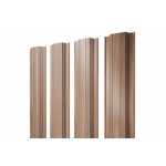 ГРАНД ЛАЙН Штакетник Прямоугольный с прямым резом 0,45 Print Elite Honey Wood TwinColor