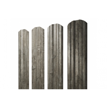 ГРАНД ЛАЙН Штакетник Twin фигурный 0,45 Print Elite Nordic Wood TwinColor ГРАНД ЛАЙН Штакетник Twin фигурный 0,45 Print Elite Nordic Wood TwinColor