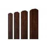 ГРАНД ЛАЙН Штакетник Twin фигурный 0,45 Print Premium Cherry Wood Fresh