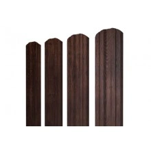 ГРАНД ЛАЙН Штакетник Twin фигурный 0,45 Print-Double Premium Cherry Wood Lite Fresh