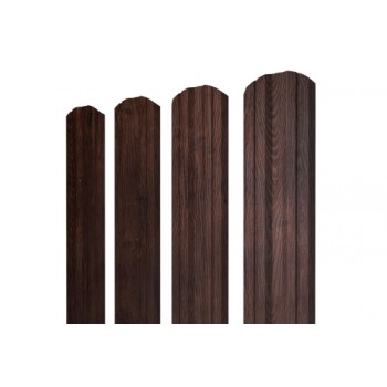 ГРАНД ЛАЙН Штакетник Twin фигурный 0,45 Print-Double Premium Cherry Wood Lite Fresh