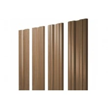 ГРАНД ЛАЙН Штакетник Twin с прямым резом 0,45 Print Elite Honey Wood Twin с прямым резомColor
