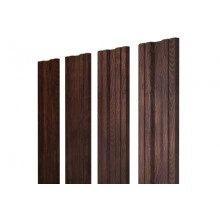 ГРАНД ЛАЙН Штакетник Twin с прямым резом 0,45 Print Premium Cherry Wood Fresh