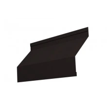 ГРАНД ЛАЙН Ламель жалюзи Milan new 0,5 Satin с пленкой RAL 9005 черный