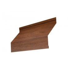 ГРАНД ЛАЙН Ламель жалюзи Milan new 0,45 Print Premium с пленкой Golden Wood Fresh TwinColor