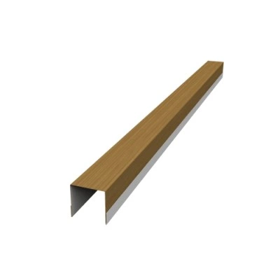 ГРАНД ЛАЙН Планка вертикальная обратная для забора жалюзи Palermo 0,45 Print Elite Honey Wood TwinColor ГРАНД ЛАЙН Планка вертикальная обратная для забора жалюзи Palermo 0,45 Print Elite Honey Wood TwinColor