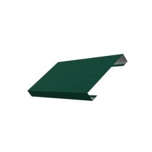 ГРАНД ЛАЙН Ламель лицевая 125 жалюзи Texas 0,5 Satin с пленкой RAL 6005 зеленый мох