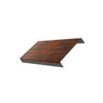 ГРАНД ЛАЙН Ламель обратная 150 жалюзи Texas 0,45 Print Elite с пленкой Chestnut Wood