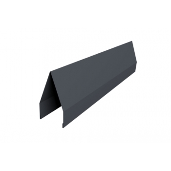 ГРАНД ЛАЙН Ламель жалюзи Tokyo 0,45 PE-Double с пленкой RAL 7024 мокрый асфальт