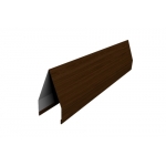 ГРАНД ЛАЙН Ламель жалюзи Tokyo 0,45 Print Elite с пленкой Chestnut Wood