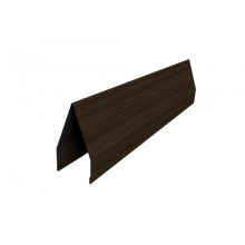 ГРАНД ЛАЙН Ламель жалюзи Tokyo 0,45 Print Elite с пленкой Coffee Wood TwinColor