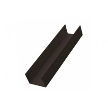 ГРАНД ЛАЙН Стойка жалюзи Milan,Tokyo 0,5 Satin с пленкой RR 32 темно-коричневый