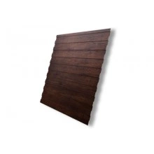 ГРАНД ЛАЙН Профнастил С8А фигурный 0,45 Print-Double Premium Cherry Wood Lite Fresh