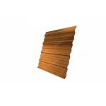 ГРАНД ЛАЙН Профнастил С10A 0,45 Print Elite Golden Wood TwinColor