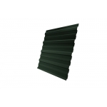 ГРАНД ЛАЙН Профнастил С10A Grand Line 0,5 GreenCoat Pural BT RR 11 темно-зеленый (RAL 6020 хромовая зелень)