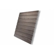 ГРАНД ЛАЙН Профнастил С10В 0,45 Print Elite с пленкой White Wood TwinColor