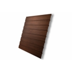 ГРАНД ЛАЙН Профнастил С10В 0,45 Print Elite Choco Wood TwinColor
