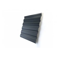 ГРАНД ЛАЙН Профнастил С20А 0,5 GreenCoat Pural BT, matt RR 23 темно-серый (RAL 7024 мокрый асфальт)