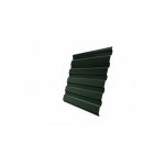 ГРАНД ЛАЙН Профнастил С20А 0,5 GreenCoat Pural BT, matt RR 11 темно-зеленый (RAL 6020 хромовая зелень)