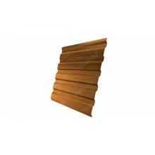 ГРАНД ЛАЙН Профнастил С20А 0,45 Print-Double Elite Golden Wood