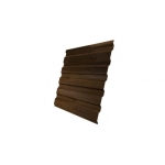 ГРАНД ЛАЙН Профнастил С20А 0,45 Print-Double Premium Antique Wood
