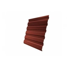 ГРАНД ЛАЙН Профнастил С20А 0,45 PE RAL 8004 терракота