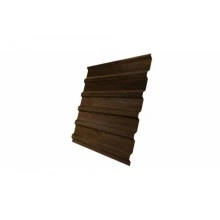 ГРАНД ЛАЙН Профнастил С20В 0,45 Print Elite Antique Wood TwinColor