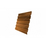 ГРАНД ЛАЙН Профнастил С20В 0,45 Print-Double Elite Golden Wood