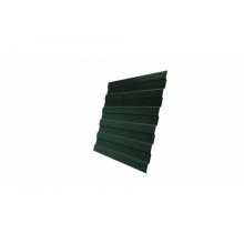 ГРАНД ЛАЙН Профнастил С8А Grand Line 0,5 GreenCoat Pural BT, matt RR 11 темно-зеленый (RAL 6020 хромовая зелень)
