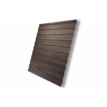 ГРАНД ЛАЙН Профнастил С8А 0,45 Print Elite White Wood TwinColor